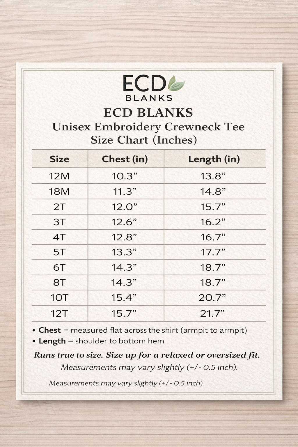 Toddler T-Shirt Blank for Embroidery – Kids Cotton Shirt Blanks